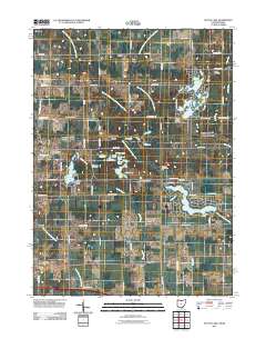 Nettle Lake 2011 topographic map thumbnail