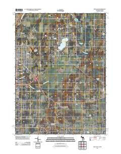 Niles East 2011 topographic map thumbnail