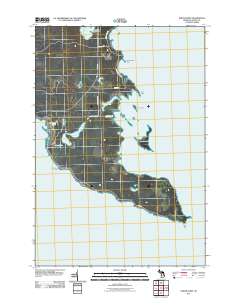 North Point 2011 topographic map thumbnail