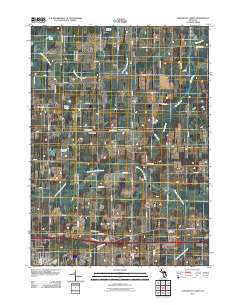 Northeast Albion 2011 topographic map thumbnail