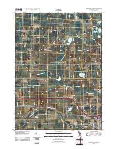 Northwest Albion 2011 topographic map thumbnail