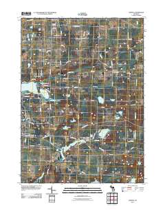 Norvell 2011 topographic map thumbnail