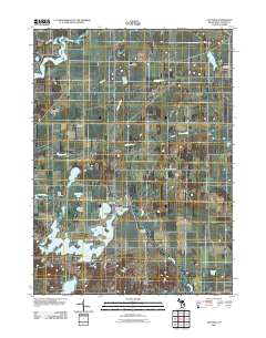 Nottawa 2011 topographic map thumbnail