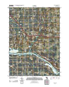 Nunica 2011 topographic map thumbnail