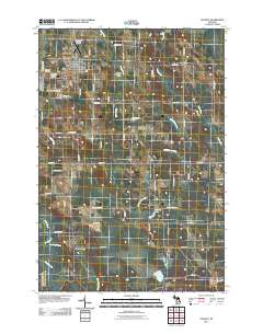 Onaway 2011 topographic map thumbnail