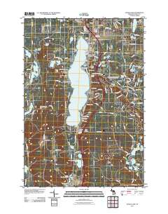 Otsego Lake 2011 topographic map thumbnail