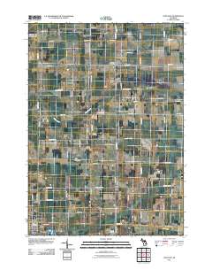 Ovid East 2011 topographic map thumbnail