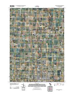 Owosso North 2011 topographic map thumbnail