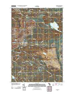 Palmer 2011 topographic map thumbnail