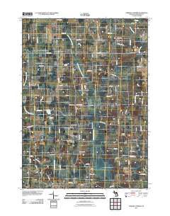 Parkers Corners 2011 topographic map thumbnail