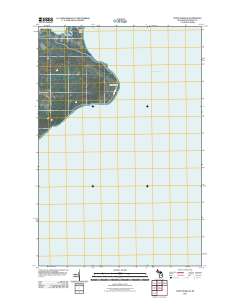Point Isabelle 2011 topographic map thumbnail