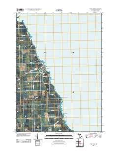 Port Hope 2011 topographic map thumbnail