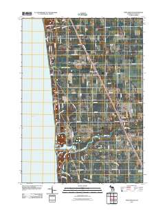 Port Sheldon 2011 topographic map thumbnail