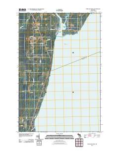 Portage Entry 2011 topographic map thumbnail