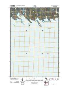 Prentiss Bay 2011 topographic map thumbnail