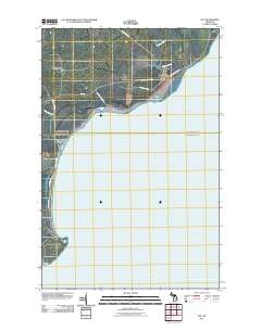 Gay 2011 topographic map thumbnail