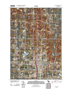 Gaylord 2011 topographic map thumbnail