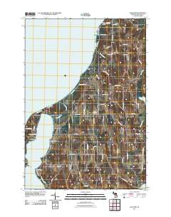 Gills Pier 2011 topographic map thumbnail