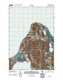 Glen Arbor 2011 topographic map thumbnail