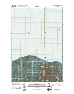 Glovers Corner 2011 topographic map thumbnail