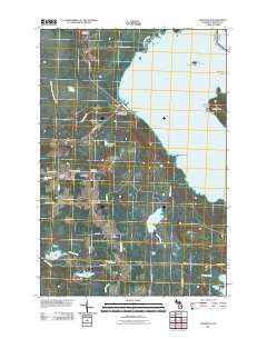 Goetzville 2011 topographic map thumbnail