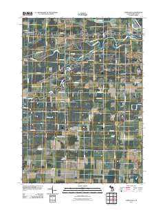 Gordonville 2011 topographic map thumbnail