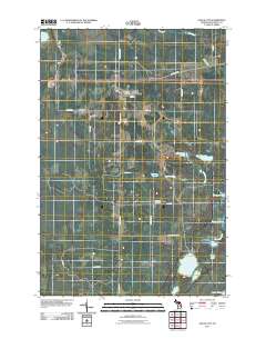 Gould City 2011 topographic map thumbnail
