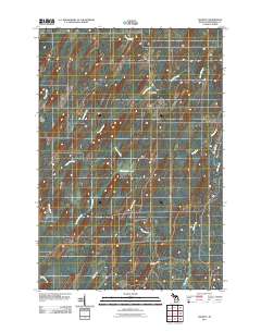 Gourley 2011 topographic map thumbnail