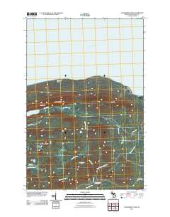 Government Peak 2011 topographic map thumbnail