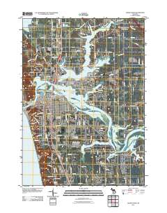 Grand Haven 2011 topographic map thumbnail