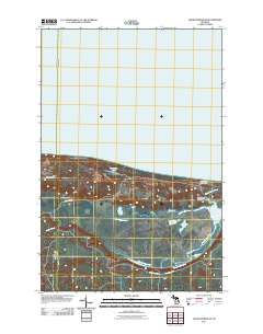 Grand Marais NE 2011 topographic map thumbnail