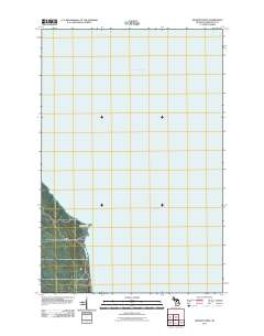 Granite Point 2011 topographic map thumbnail