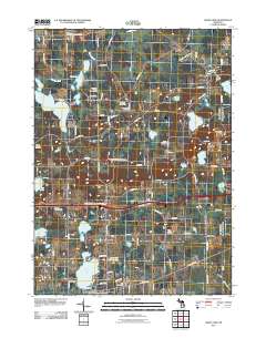 Grass Lake 2011 topographic map thumbnail