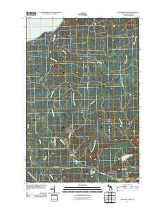 Graveraet River 2011 topographic map thumbnail