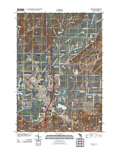 Grayling 2011 topographic map thumbnail