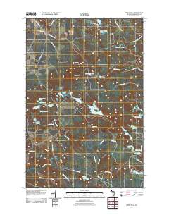 Green Hills 2011 topographic map thumbnail