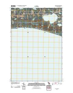 Gulliver 2011 topographic map thumbnail