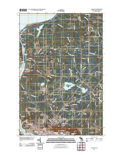 Hancock 2011 topographic map thumbnail