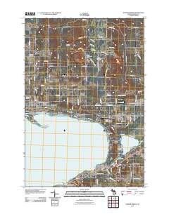 Harbor Springs 2011 topographic map thumbnail