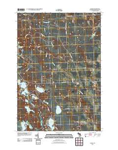 Hawks 2011 topographic map thumbnail