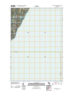 Henderson Lakes 2011 topographic map thumbnail