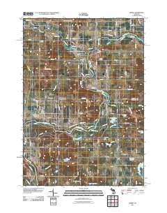 Hersey 2011 topographic map thumbnail