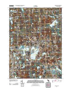 Highland 2011 topographic map thumbnail