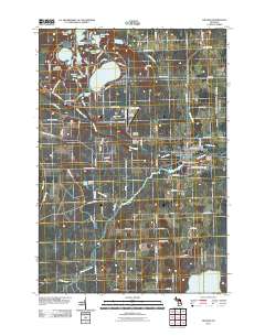 Hillman 2011 topographic map thumbnail