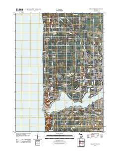 Holland West 2011 topographic map thumbnail