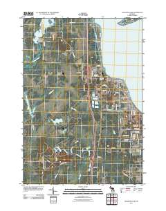 Houghton Lake 2011 topographic map thumbnail