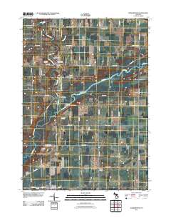 Hubbardston 2011 topographic map thumbnail