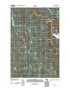 Hulbert 2011 topographic map thumbnail