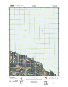 Huron City 2011 topographic map thumbnail