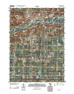 Ionia 2011 topographic map thumbnail